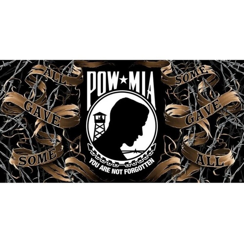 New POW MIA Beach Bath Pool Gift Towel Army Marines US Military Veteran American